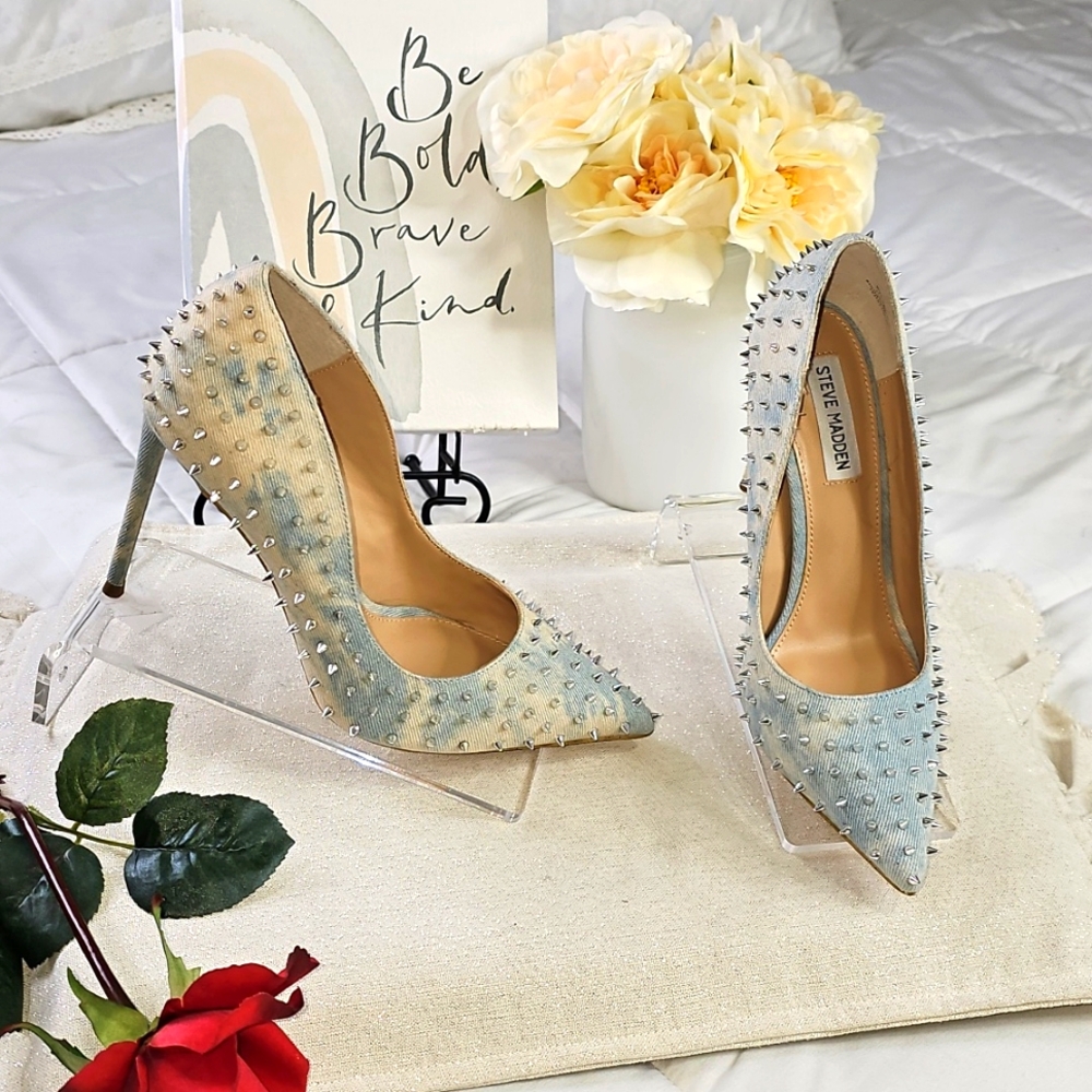 Steve Madden Heels Stilettos Elegant Wear Office wear Career Wedding - Picture 5 of 16